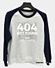 404 Not Found Keflahentai Raglan Sleeve Sweatshirt
