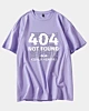 404 Not Found Keflahentai Oversized Drop Shoulder T-Shirt