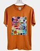 60S Retro Geometric Psychedelic Collage Classic T-Shirt