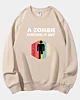 A Zombie Chewed It Off Recovery Funny Leg Arm Ampu Classic Fleece Sweatshirt