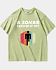 A Zombie Chewed It Off Recovery Funny Leg Arm Ampu Heavyweight T-Shirt