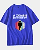 A Zombie Chewed It Off Recovery Funny Leg Arm Ampu Oversized Drop Shoulder T-Shirt