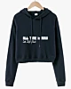All Time Is Now Velvet Underground 1967 Cropped Hoodie