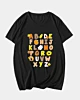 Alphabet Funny Turkey Thanksgiving Costume Prescho V Neck T-Shirt