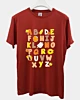 Alphabet Funny Turkey Thanksgiving Costume Prescho Classic Standard T-Shirt