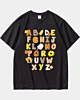 Alphabet Funny Turkey Thanksgiving Costume Prescho Heavyweight T-Shirt