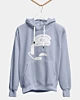 Andy Reid Weiß Avatar Klassisch Fleece Hoodie