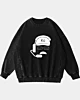 Andy Reid White Avatar  Acid Wash Sweatshirt