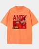 Andy Reid Vintage Style Acid Wash T-Shirt