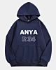 Anya Forger R34 Oversized Fleece Hoodie