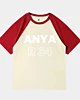 Camiseta corta de raglán Anya Forger R34