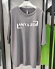 Anya R34 Oversized Mid Half Sleeve T-Shirt