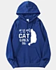 At Least My cat Loves Me - Classic Hoodie