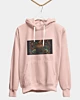 Autumn Leaves Feathers Psychedelic Coffee Latte Classic Fleece Hoodie