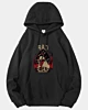 Bad Omens Dämon Grunge Goth - Pellet Fleece Hoodie