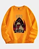 Bad Omens Demon Grunge Goth - Drop Shoulder Fleece Sweatshirt