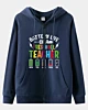 Akkulaufzeit eines Kindergartenschullehrers Full-Zip-Hoodie