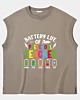 Battery Life Of A Perschool Teacher Sleeveless T-shirt