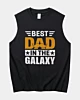 Mejor Papá de la Galaxia - Camiseta gráfica sin mangas