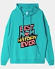 A Girl Says Best Mom In History Ever Drop Shoulder Hoodie