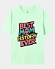 A Girl Says Best Mom In History Ever 5.3oz Classic T-Shirt