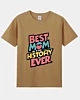 A Girl Says Best Mom In History Ever 6.2oz Classic T-Shirt