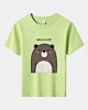 Oso gracioso grande y lindo Camiseta Para Niños Jóvenes