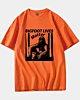 Bigfoot Lives Matter Black Sketch - T-shirt oversize à épaules tombantes