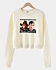 Blaze Foley & Townes Van Zandt, Gone But never Forgotten Cropped Sweatshirt