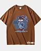 Blauer Montag Regen traurige Katze - Heavyweight T-Shirt