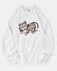 Cartoon Katze Charakter 2 - Sweatshirt in Übergröße