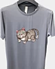 Cartoon Cat Character 2 - Quick Dry T-Shirt