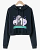Donot Leave Me - Cropped Hoodie