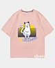 Cat Grooming Service 1 - Ice Cotton Oversized T-Shirt