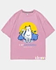 Cat Grooming Service 2 - Ice Cotton Oversized T-Shirt