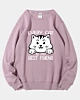 Every Cat Is My Best Friend - Sweatshirt en polaire à granulés
