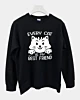 Jede Katze ist mein bester Freund - Klassisches Sweatshirt