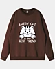 Every Cat Is My Best Friend - Sudadera con hombros caídos