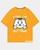 Every Cat Is My Best Friend - T-shirt oversize en coton glacé
