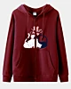 Cats In Love - Full Zip Hoodie