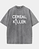 Camiseta Cereal Killer Breakfast Acid Wash