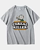 Cereal Killer Food Pun Humor Costume Funny Halloween Heavyweight T-Shirt