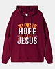 Christian Alles, was ich hoffe, liegt bei Jesus Drop Shoulder Hoodie