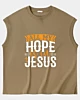 Christian All My Hope Is In Jesus Sleeveless T-shirt