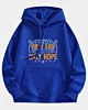 Christian Nur Gott Ist Unsere Einzige Hoffnung Drop Shoulder Fleece Hoodie