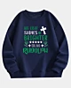 Christian Says His Light Shines Brighter Than Rudolph Drop Shoulder Fleece Sweatshirt