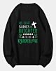 Christian Says His Light Shines Brighter Than Rudolph Classic Sweatshirt