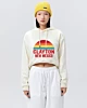 Clayton New Mexico Cropped Hoodie