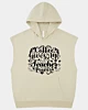 Coffee Gives Me Teacher Power Sleeveless Hoodie