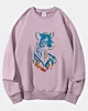 Colorful Head Hyena Pop Wolf Classic Fleece Sweatshirt